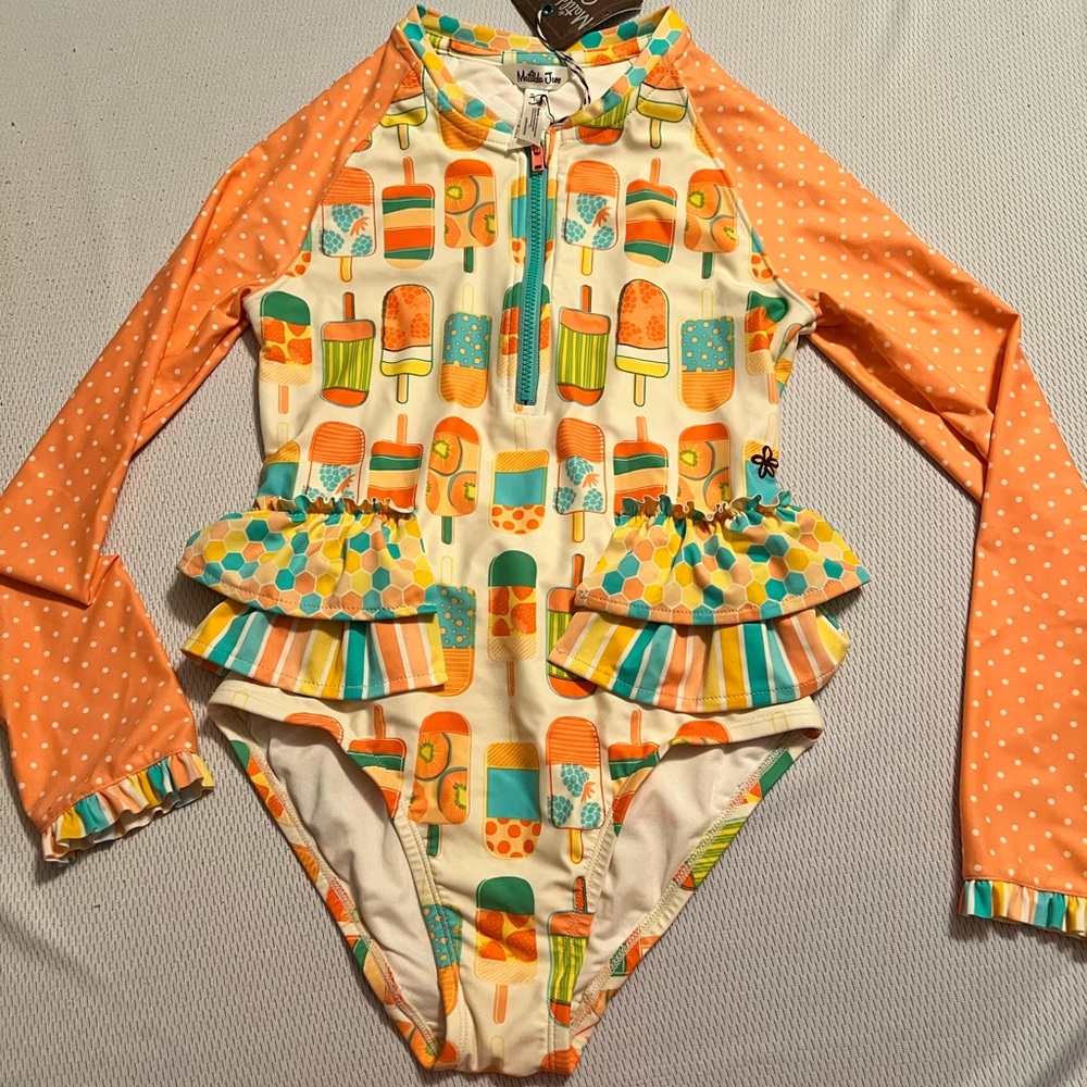 Matilda Jane Girls Size 10 Swimsuit